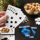 Karten spielen - Halloween-Blaze-Trio Spielkarten (In Situ)