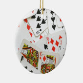 Karten spielen keramikornament (Rechts)