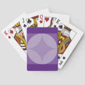 Karten spielen - Kreise und Diamanten Spielkarten (Rückseite)