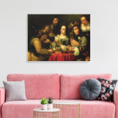 Karten spielen leinwanddruck (Insitu (Wohnzimmer))