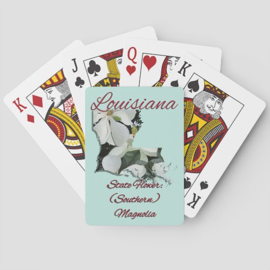 Karten spielen - LOUISIANA Spielkarten (Rückseite)