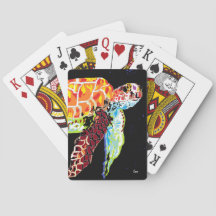 Karten spielen/Meeresschildkröte