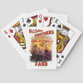 Karten spielen mit Allbot Brothers Band Spielkarten