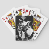 Karten spielen mit Original Art Cowboy Spielkarten (Rückseite)