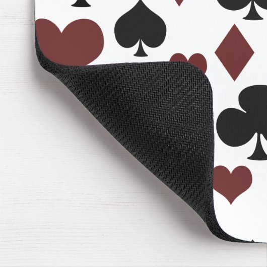 Karten spielen mousepad (Ecke)