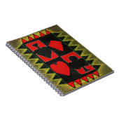 Karten spielen notizblock (Rechte Seite)