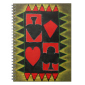 Karten spielen notizblock (Vorderseite)