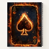 Karten spielen. notizblock (Rückseite)