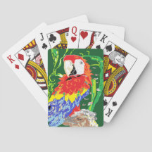 Karten spielen: Papagei