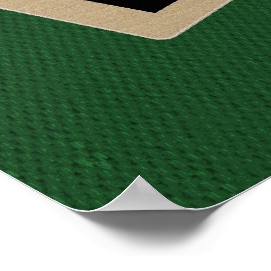 Karten spielen poster (Ecke)