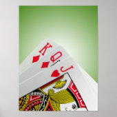 Karten spielen poster (Vorne)