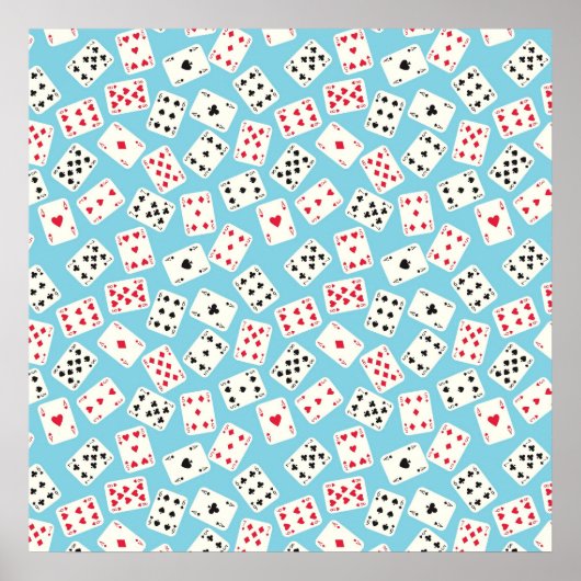 Karten spielen poster (Vorne)