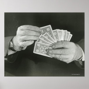 Karten spielen poster