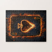 Karten spielen. puzzle (Horizontal)