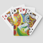 KARTEN SPIELEN - "Rythme" - Abstraktes Kunstbild Spielkarten (Rückseite)