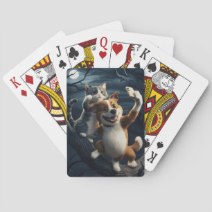 Karten spielen. spielkarten