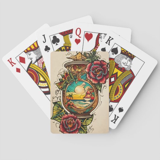 Karten spielen spielkarten (Rückseite)