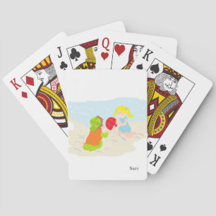 Karten spielen: Tag am Strand Spielkarten