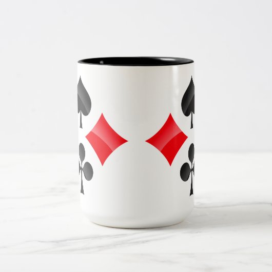 Karten spielen - Tasse (Mittel)