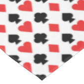 Karten spielen tischdecke (Schrägansicht)