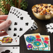 Karten spielen, Winking Lovitude Spielkarten (In Situ)