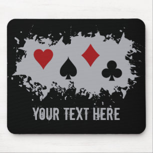 Karten-Spritzengewohnheit mousepad