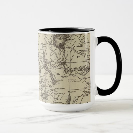 Karten-Teil von Weg Afrikas | Cameron Tasse (Rechts)