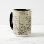 Karten-Teil von Weg Afrikas | Cameron Tasse (Vorderseite Links)