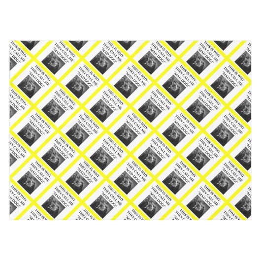 Karten Tischdecke (Vorderseite (Horizontal))