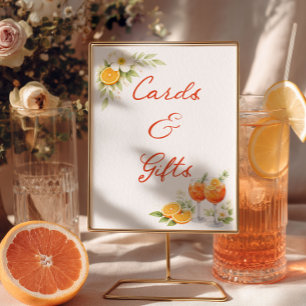 Karten und Geschenke Aperol Spritz Junggesellinnen Poster