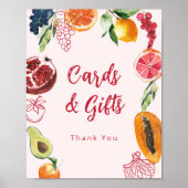 Karten und Geschenke Außer Handel Brautmode Poster (Vorne)