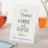 Karten und Geschenke Babydusche Schild (In Situ)