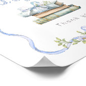 Karten und Geschenke Blauer Bogen New Chapter Baby Poster (Ecke)