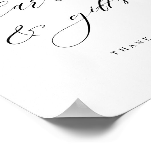 Karten und Geschenke Blue Burgundy und Red Floral  Poster (Ecke)