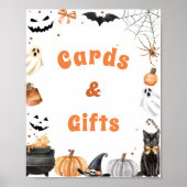 " Karten und Geschenke " Boo Niedlich Ghost Baby S Poster (Vorne)