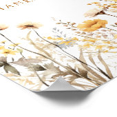 Karten und Geschenke Brautparty Vielen Dank Poster (Ecke)