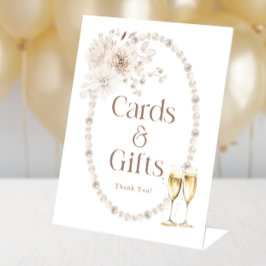 Karten und Geschenke Brautparty-Zeichen Sockelschild