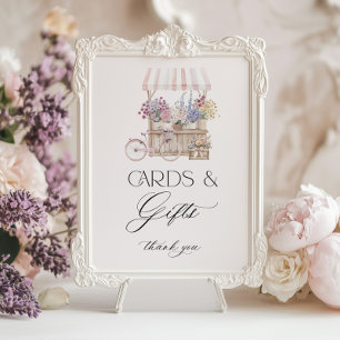 Karten und Geschenke Elegant vom Markt Poster