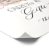 Karten und Geschenke Elegante Poster (Ecke)