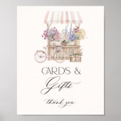 Karten und Geschenke Elegante Poster (Vorne)