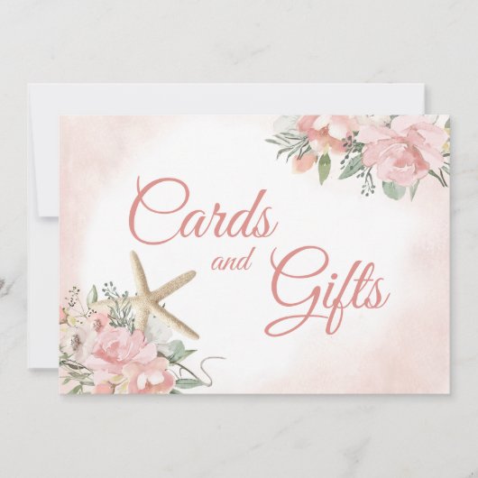Karten und Geschenke Floral Beach (Vorderseite)