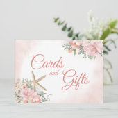 Karten und Geschenke Floral Beach (Stehend Vorderseite)