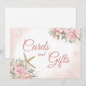 Karten und Geschenke Floral Beach (Vorne/Hinten)