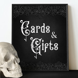 Karten und Geschenke für das Gotische Hochzeitsegl Poster