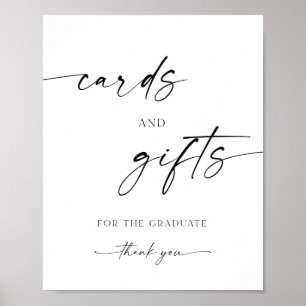 Karten und Geschenke für die Graduate Poster