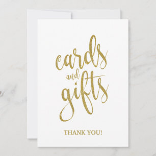 Karten und Geschenke für erschwingliche Hochzeiten