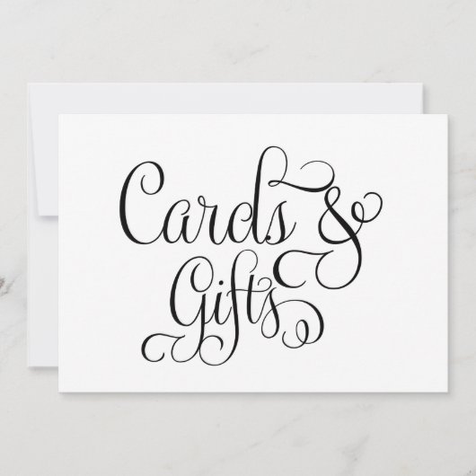 Karten und Geschenke für Hochzeiten (Vorderseite)