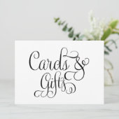 Karten und Geschenke für Hochzeiten (Stehend Vorderseite)