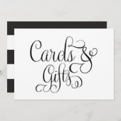 Karten und Geschenke für Hochzeiten (Vorne/Hinten)