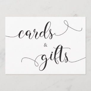 Karten und Geschenke für Hochzeiten - Kalligrafie
